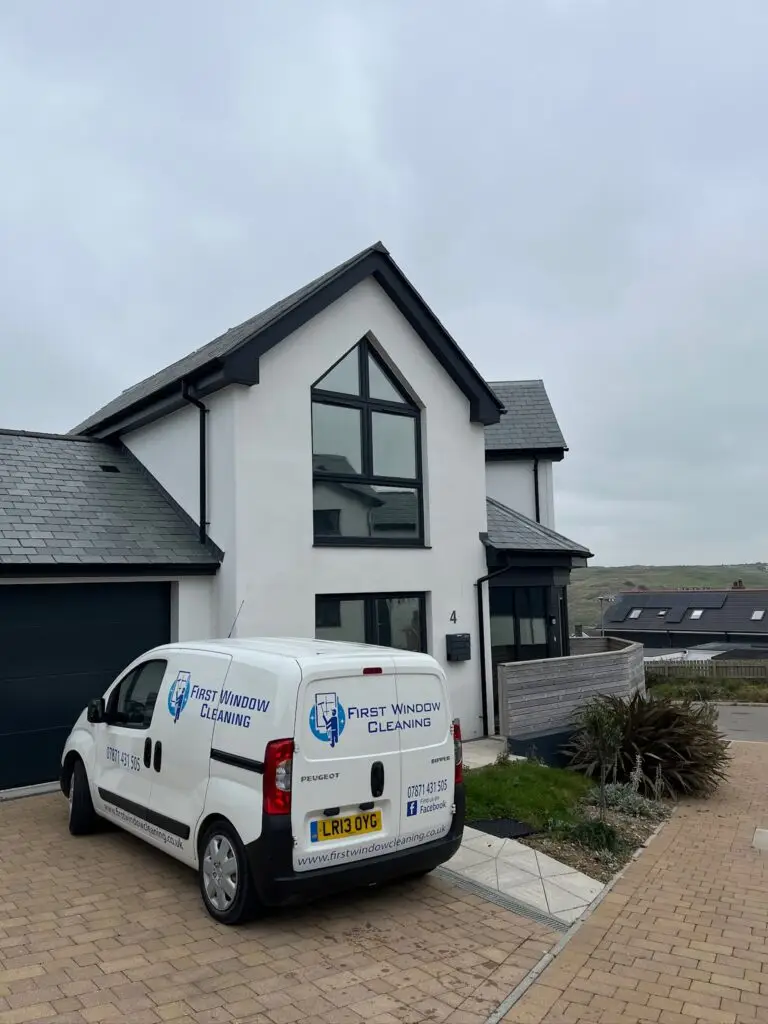 Residential window cleaning in Perranporth